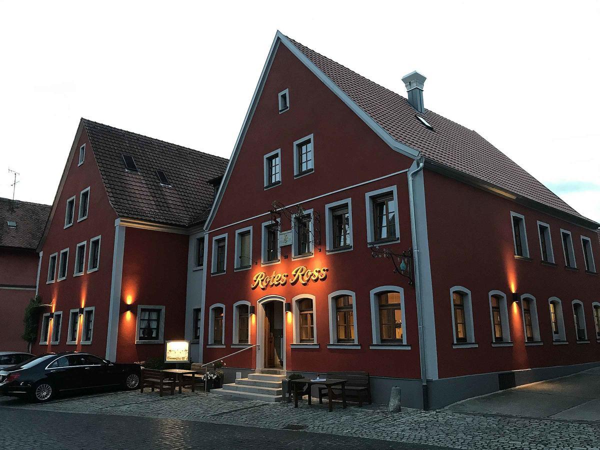 Hotel-Gasthof Rotes Ross Markt Einersheim المظهر الخارجي الصورة
