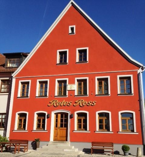 Hotel-Gasthof Rotes Ross Markt Einersheim المظهر الخارجي الصورة